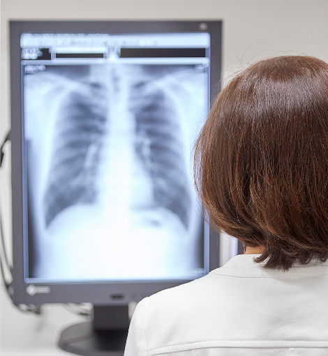 呼吸器専門医による的確な診断と治療